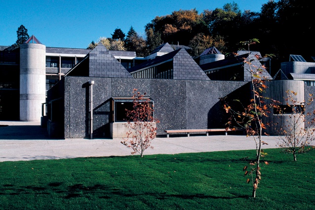McCoy Wixon’s Otago Boys’ High School redevelopment (1982) won an NZIA national award in 1985 and an Enduring Architecture award in 2012.  