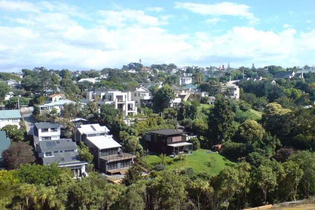 Looking southeast over northern Remuera, 2011.
