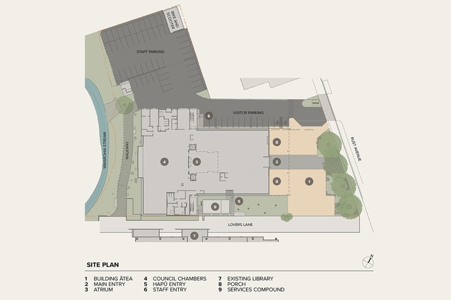 Site plan.