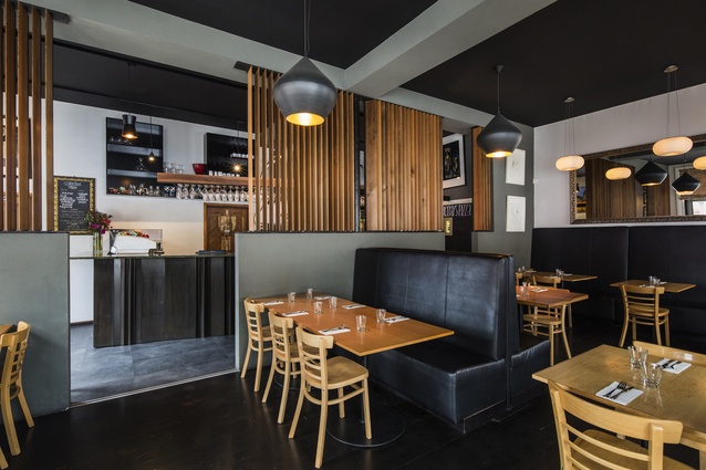 Commercial Interior Architectural Design Award: Freemans Restaurant, Lyttleton by Nic Curragh of Objects Ltd.