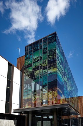 The Ministries of Primary Industries' building included an incredibly complex, digitally-printed curtain wall.