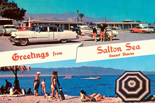 Postcard from Salton Sea.