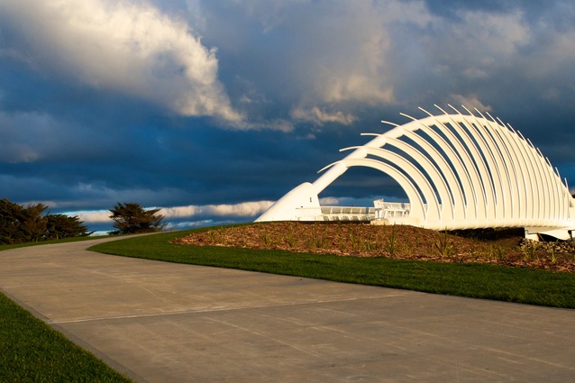 Te Rewa Rewa Bridge - last year's supreme award winner at the 2011 Roading Excellence Awards.