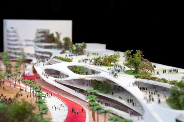 Masterplan for the San Berillo area of Catania, Sicily by Mario Cucinella Architects.
