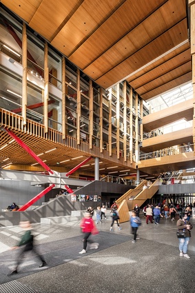 The Ernest Rutherford building is the university’s first major rebuild project following the Christchurch earthquakes.