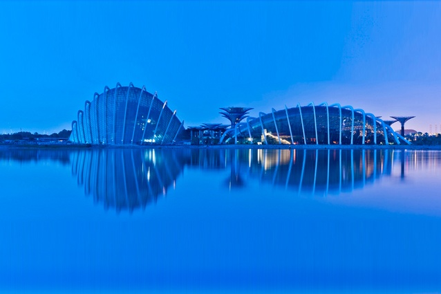 2012 World Building Winner, Cooled Conservatories at Gardens by the Bay, Singapore, Wilkinson Eyre, Grant Associates, Atelier One and Atelier Ten.