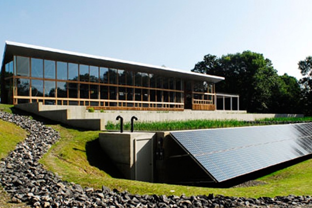 The Omega Center for Sustainable Living is a natural wastewater treatment facility located in Rhinebeck, NY.