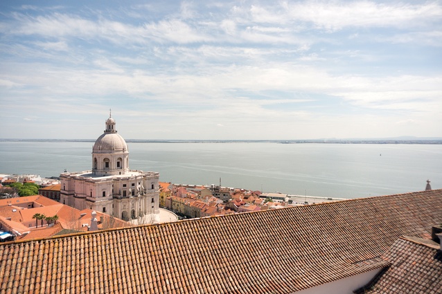 The rooftops of Lisbon, a walkable city with a “glorious waterfront, makes it feel a little like a European Wellington”.