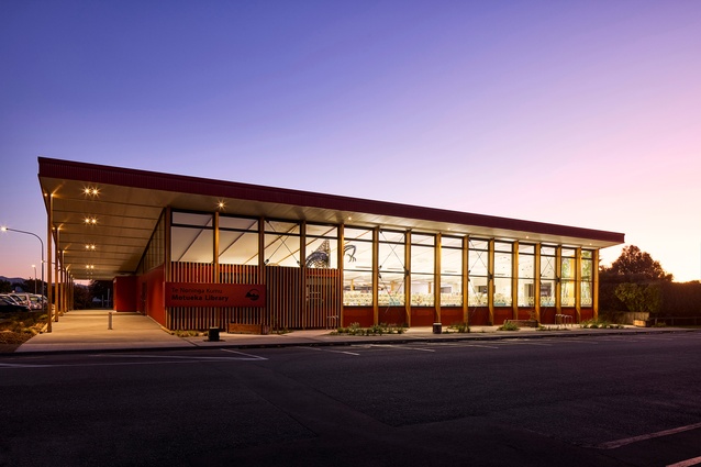 Shortlisted - Public Architecture: Motueka Public Library – Te Noninga Kumu by Jerram Tocker Barron Architects.