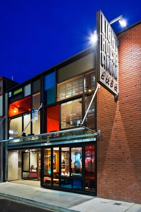The Lighthouse Cinema Cuba: Cuba Street, Wellington by John Mills Architects with Spencer Holmes Engineers was a winner in the Commercial Architecture category.