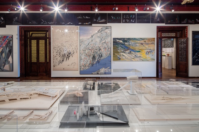 The "inquisitive and exploratory" Zaha Hadid exhibition showcased models, paintings and drawings.