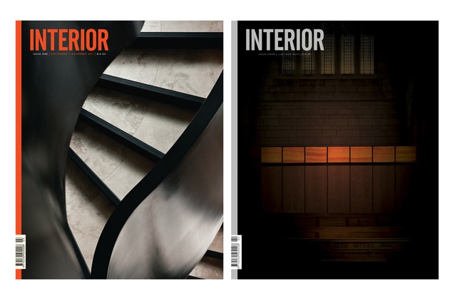 Interior magazine, issues one and four.