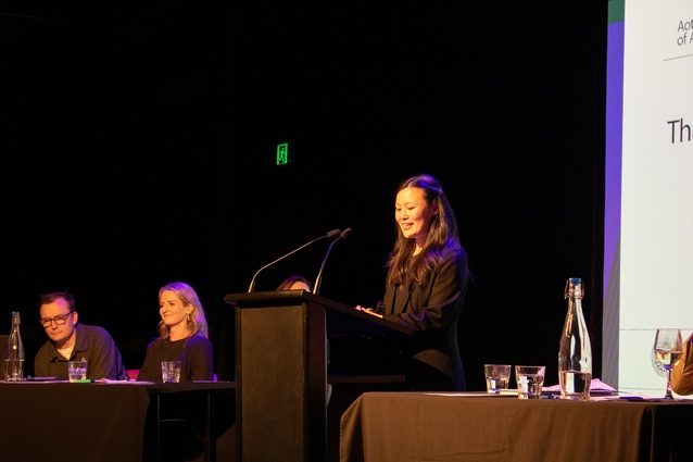 Jenny Chen convened the panel, set the motion, and MC’d the debate.