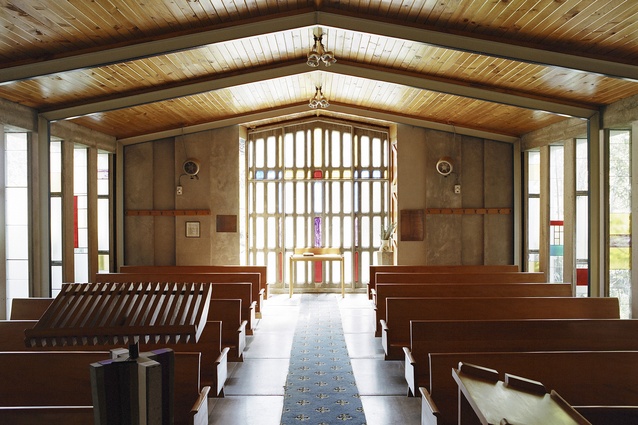 Enduring Architecture category: St Andrew’s Church (1960), Le Bons Bay, Banks Peninsula by Hendry and Mitchener.