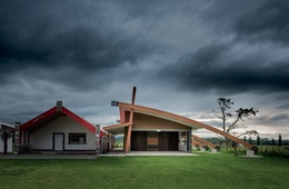 Old and new: Tanatana Marae's wharemate