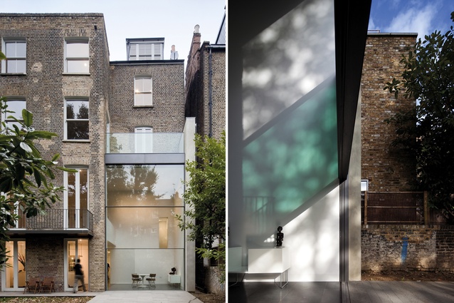 The renovation of a Victorian townhouse in London features a new six-metre, double-height extension, which replaced an earlier single-storeyed 1970s’ extension.