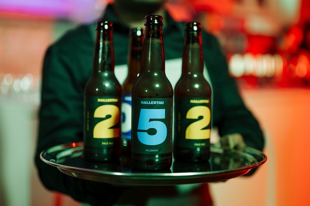 Long-term event partners Hallertau Brewery provided a selection of their fine ales.