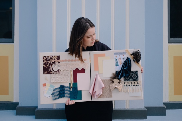 Tamzyn’s art reflects her connection to dance and performance.