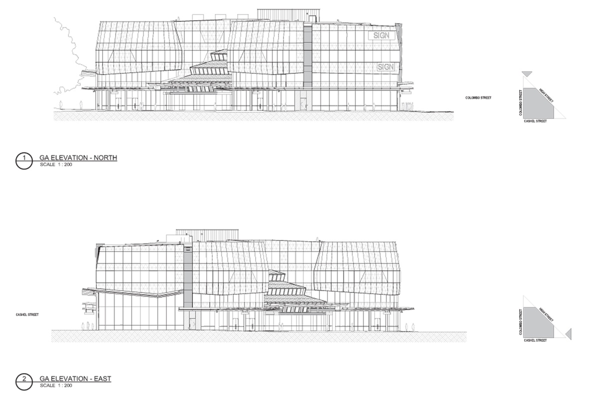 Fluid forms ANZ Centre, Christchurch Architecture Now