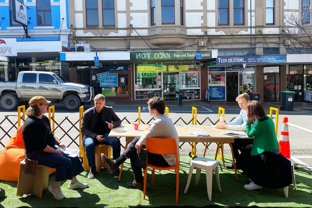 Winner - Planning & Urban Design: Timaru CityTown Regeneration Strategy by Isthmus Group and Gap Filler in association.

