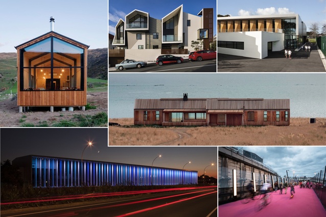 Selected winners in the 2016 New Zealand Architecture Awards.