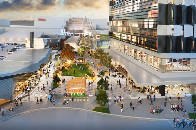 Buchan's New Zealand studios have worked on large-scale projects like the Sylvia Park Shopping Centre expansion in Auckland, released in April 2018.