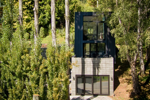 Small Project Architecture Award: Black House Part One by Stacey Farrell: Queenstown Architect.