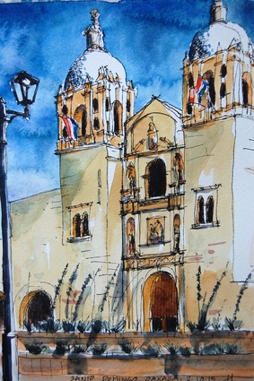 Church of Santo Domingo, Oaxaca, Mexico by Harry Street.