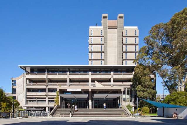 Winner - Enduring Architecture: University of Canterbury – Puaka-James Hight (Central Library) Building 1969-1974 by Ministry of Works, architect Fergus Sheppard.