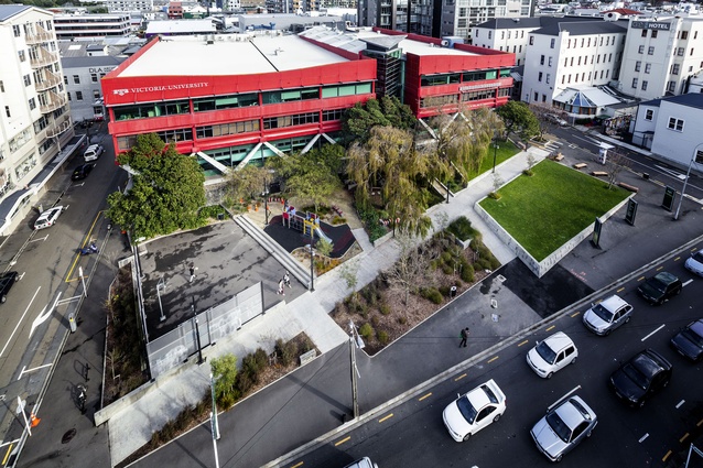 Cobblestone Park, Wellington, by Wraight + Associates, received an NZILA Award of Distinction.