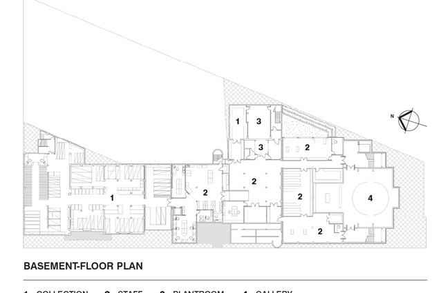 Basement-floor plan.