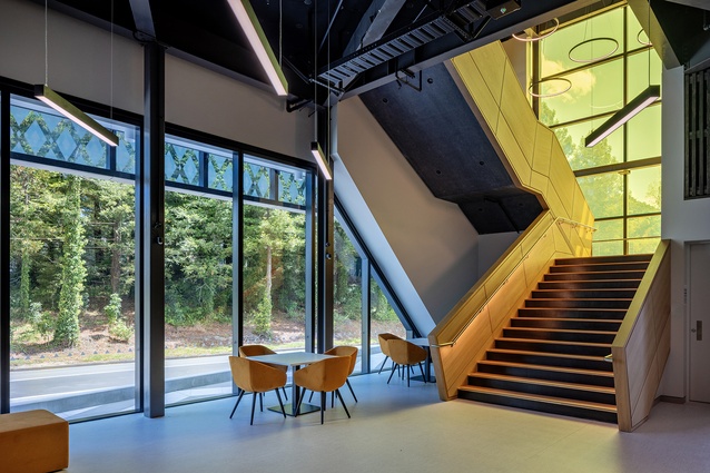 Shortlisted - Interior Architecture: Ngā Huia, School of Veterinary Science by CCM Architects and Labworks Architecture.