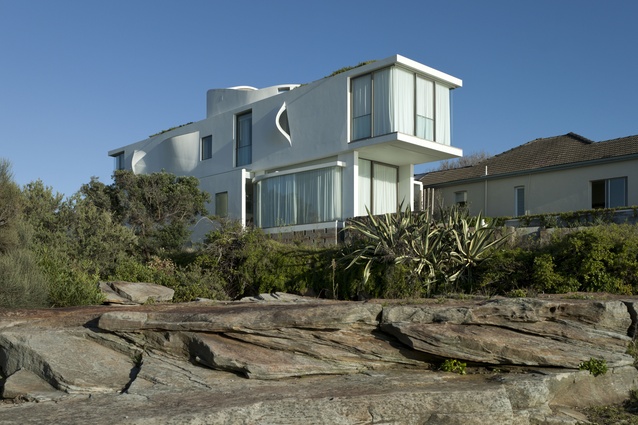 Chris Elliott Architects' Seacliff House, which represents the present.