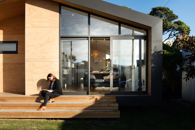 Seatoun House: a small clever infill solution for a 200m2 site in Wellington. 