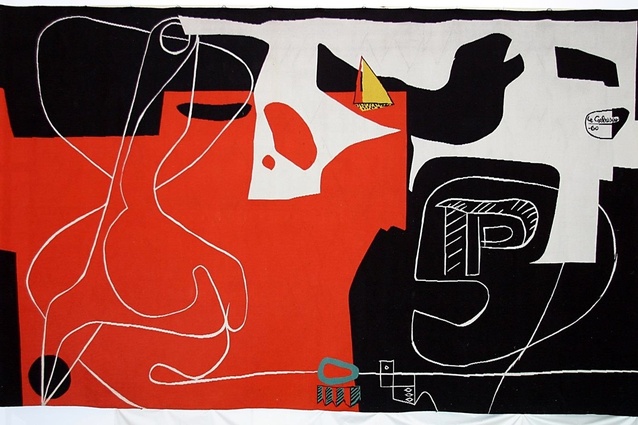 The tapestry <i>Les Dés Sont Jetés</i> by Le Corbusier was commissioned by Jørn Utzon for the Sydney Opera House in 1958.