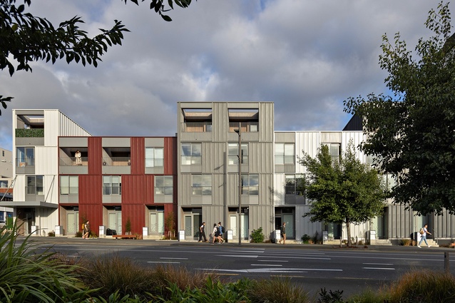 Shortlisted - Housing – Multi-unit: Aro Living townhouse development by architecture +.