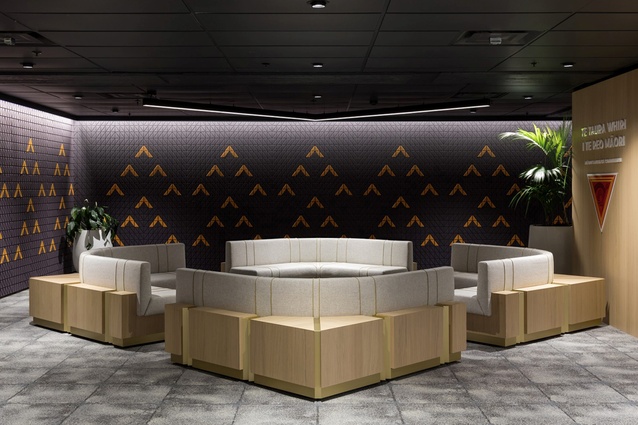 Jamie used his skills to communicate a strong cultural narrative in this commercial workplace interior for Te Taura Whiti by RCG.