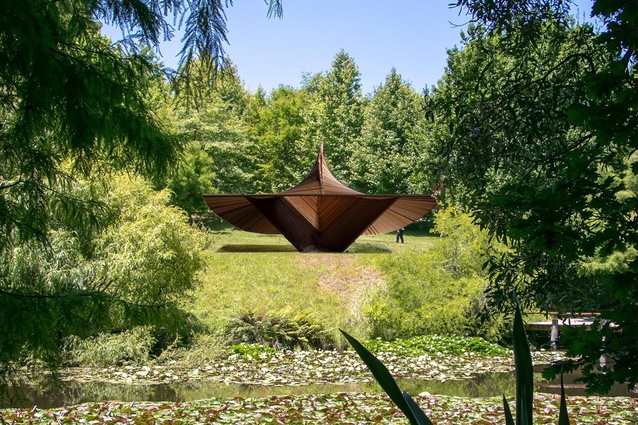 <em>The Wood Pavilion</em> by University of Auckland MArch student Leo Zhu.