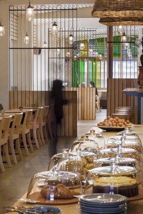Hospitality and Retail Award: Loretta Cafe and Restaurant by Parsonson Architects.