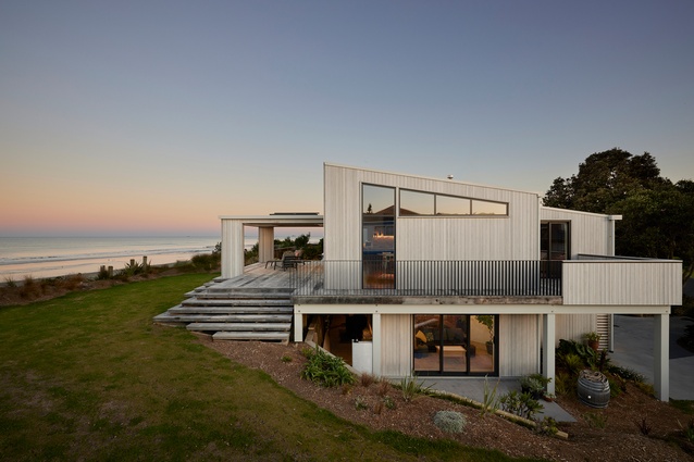 Belco Homes, Winner of Bay of Plenty & Central Plateau Supreme Renovation of the Year, Renovation Over $1.5 million category, and a Gold Award, for a home in Waihi Beach.