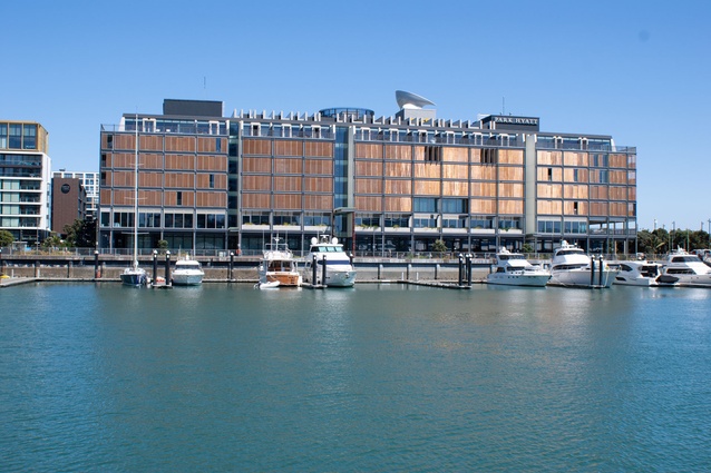Shortlisted - Hospitality: Park Hyatt Hotel Auckland by Bossley Architects.
