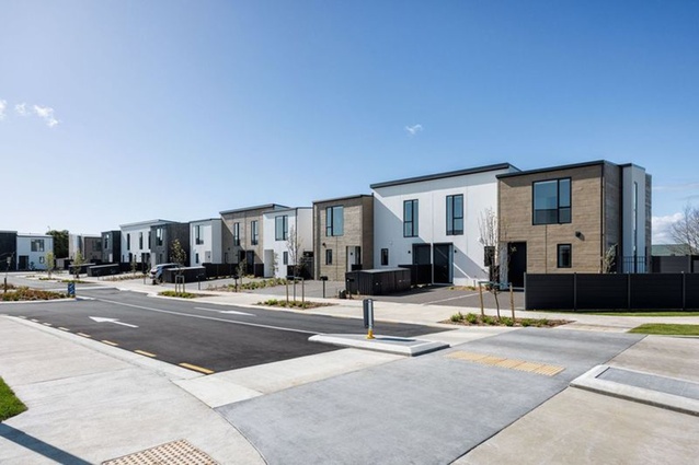 Winner - Housing – Multi Unit: Mabel Central housing, Levin by Wright & Gray Architects.