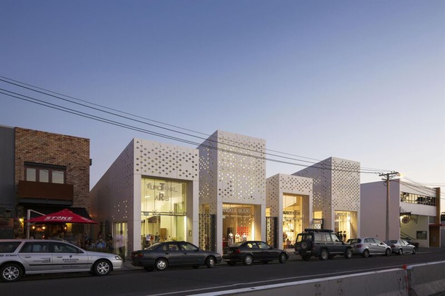 Hospitality and Retail category finalist: Mackelvie Street Shopping Precinct, Auckland by RTA Studio.