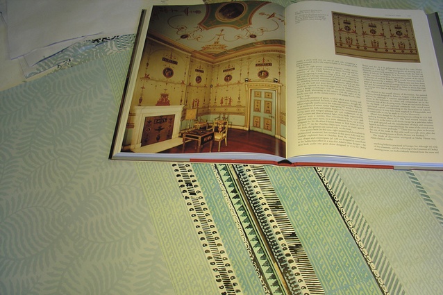 A source of inspiration – a room designed by Robert Adam in 1775.
