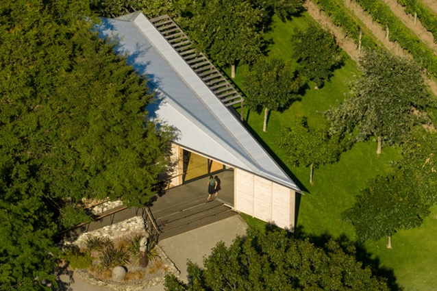 Shortlisted - Hospitality: Ata Rangi Tasting Room by Makers of Architecture. 