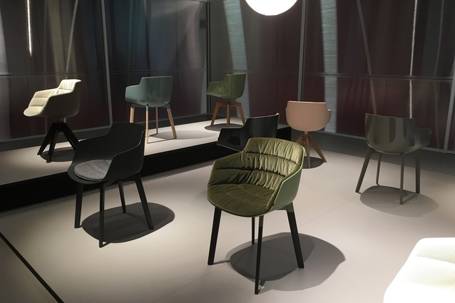 This year MDF Italia have jumped on the colour wagon as well and released the popular Flow Slim Chair as Flow Slim Colour.