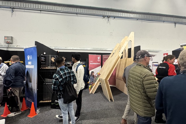 Unitec students’ design explorations at BuildNZ