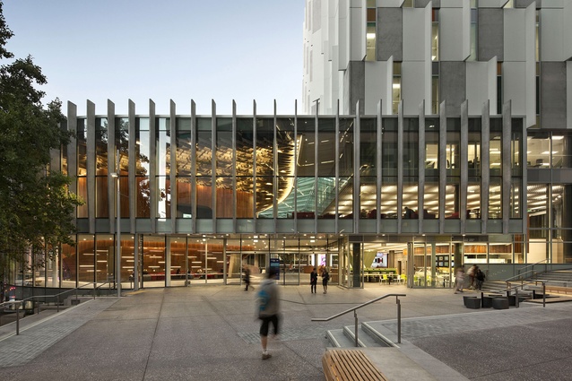 AUT Sir Paul Reeves Building by Jasmax Limited was a winner in the Education and Interior Architecture categories. 