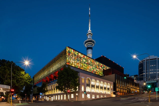 Shortlisted - Public Architecture: Te Tumu - New Zealand International Convention Centre (NZICC) by Warren and Mahoney, Moller Architects and Wood Bagot in association.