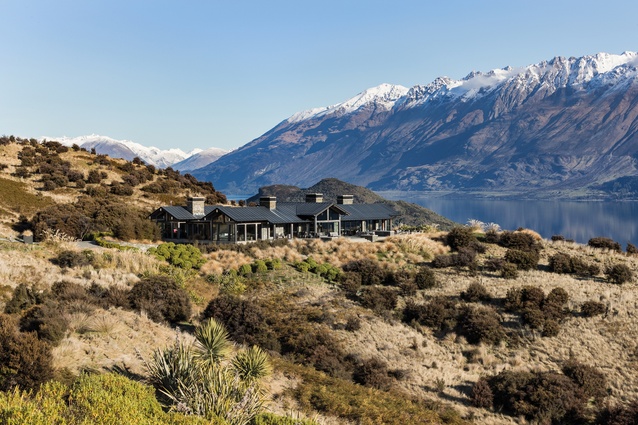 The home's architect Hamish Muir says that the mountain and lake views and access to plenty of sunlight are what draws residents to the Wyuna Reserve.